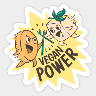 Vegan Power Sticker